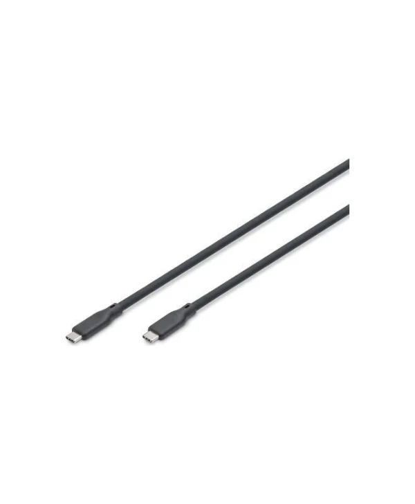Digitus USB 2.0 Cable USB-C male - USB-C Μαύρο 1m AK-300350-010-S