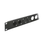 Delock Κάλυμμα 86791 D-type Υποδοχές Μεταλλικό Μαύρο - Image 2