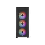 Aerocool B310A Flow-G-BK-v1 Gaming Midi Tower Κουτί Υπολογιστή με Πλαϊνό Παράθυρο Μαύρο ACCS-BD03043.11 - Image 2