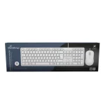 MediaRange MROS276-GR Σετ Πληκτρολόγιο & Ποντίκι Ελληνικό Λευκό - Image 2
