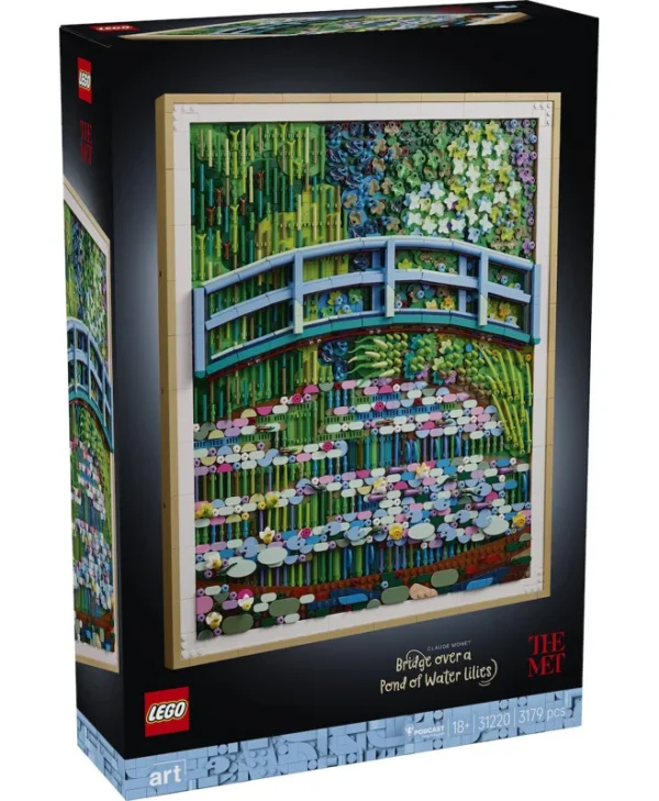 LEGO Art Claude Monet – Bridge over a Pond of Water Lilies για 18+ Ετών 3179τμχ 31220