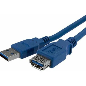 StarTech USB 2.0 Cable USB-A male - USB-A female Μπλε 1m (USB3SEXT1M)