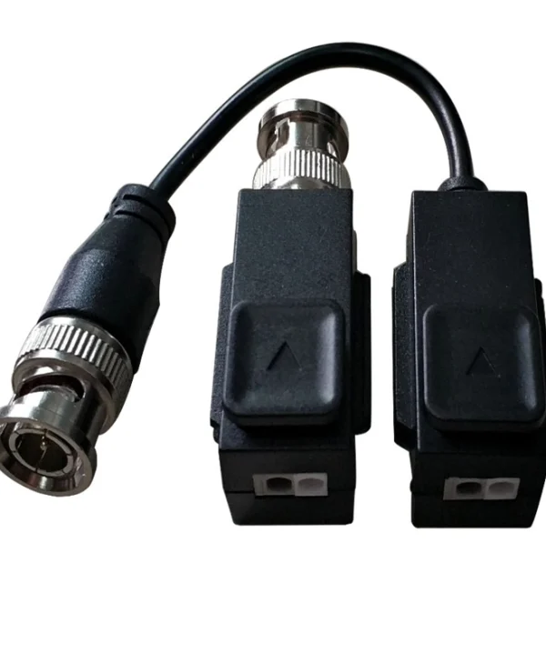 Hikvision DS-1H18S/E(C) Video Balun Συστημάτων CCTV Λευκό 2τμχ