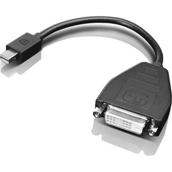 Lenovo Μετατροπέας mini DisplayPort male σε DVI-D female 1τμχ 0B47090