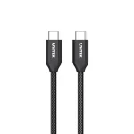 Unitek Braided USB 2.0 Cable USB-C male - USB-C 100W PD Μαύρο 2m C14059BK - Image 4