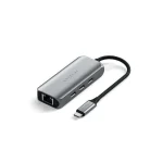 Satechi Hub 3 Θυρών USB 3.2 με σύνδεση USB-C / Ethernet Γκρι ST-H3C25EM