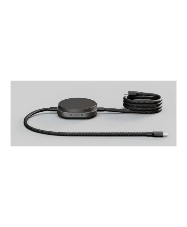 Zens Magnetic USB 2.0 Cable USB-C male - USB-C 240W PD Μαύρο 1.5m ZECC05B/00