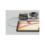 Zens Magnetic USB 2.0 Cable USB-C male - USB-C 240W PD Λευκό 1.5m ZECC07W/00 - Image 2