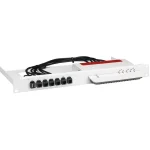 Rackmount.IT Patch Panel για Rack 1U 19" Λευκό RM-FB-T2