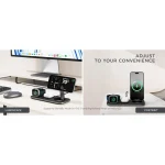 Satechi Ασύρματος Φορτιστής Qi2 15W Power Delivery Γκρι (Trio) ST-QTPM-EA - Image 6