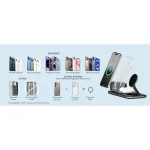 Satechi Ασύρματος Φορτιστής Qi2 15W Power Delivery Γκρι (Trio) ST-QTPM-EA - Image 9