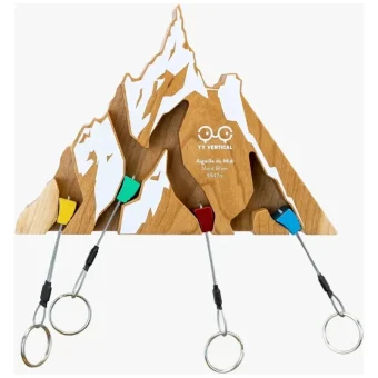 Κρεμάστρα Κλειδιών Ξύλινη Y&y Vertical Keyholder Aiguille Du Midi 694665