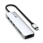 Satechi USB-C Docking Station με HDMI 4K PD Ethernet Ασημί (ST-P7SS) - Image 5