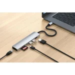 Satechi USB-C Docking Station με HDMI 4K PD Ethernet Ασημί (ST-P7SS) - Image 6
