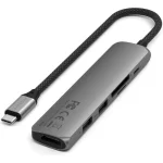 Satechi ST-P6SM USB-A / USB-C Docking Station με HDMI 4K PD Γκρι - Image 3