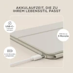 Satechi Ασύρματο Bluetooth Πληκτρολόγιο για Tablet Αγγλικό US Μπεζ ST-KOTGW-EN - Image 2