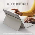 Satechi Ασύρματο Bluetooth Πληκτρολόγιο για Tablet Αγγλικό US Μπεζ ST-KOTGW-EN - Image 4