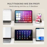 Satechi Ασύρματο Bluetooth Πληκτρολόγιο για Tablet Αγγλικό US Μπεζ ST-KOTGW-EN - Image 7