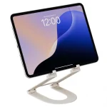 Twelve South Foldable Adjustable Desktop Curve Mini Dune Support Tablet Ipad Silver TS-2564