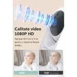 Momcozy Ασύρματη Ενδοεπικοινωνία Μωρού με Αμφίδρομη Επικοινωνία & Νανουρίσματα BM007-WH12BA-A - Image 3