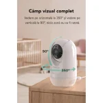Momcozy Ασύρματη Ενδοεπικοινωνία Μωρού με Αμφίδρομη Επικοινωνία & Νανουρίσματα BM007-WH12BA-A - Image 4