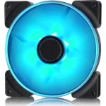 Fractal Design Prisma AL-14 Case Fan 140mm (1000rpm / 63.33cfm) με ARGB Φωτισμό και Σύνδεση 3-Pin 3τμχ FD-FAN-PRI-AL14-3P - Image 4