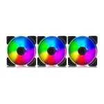 Fractal Design Prisma AL-14 Case Fan 140mm (1000rpm / 63.33cfm) με ARGB Φωτισμό και Σύνδεση 3-Pin 3τμχ FD-FAN-PRI-AL14-3P - Image 5