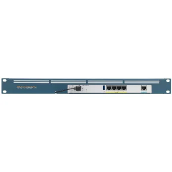 Rackmount.IT RM-CI-T11 Patch Panel για Rack 1U 19" για Cisco ISR 1100 Series Μπλε