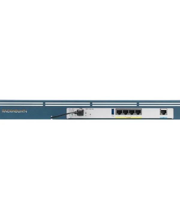 Rackmount.IT RM-CI-T11 Patch Panel για Rack 1U 19" για Cisco ISR 1100 Series Μπλε