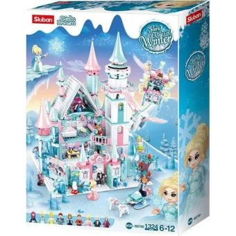 Sluban Τουβλάκια Fairy Tales of Winter για 6-12 Ετών 1324τμχ M38-B0789