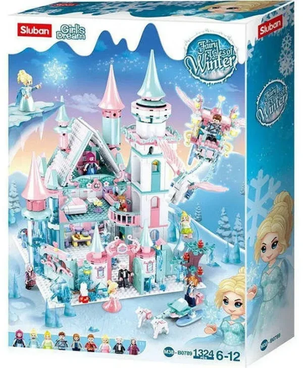 Sluban Τουβλάκια Fairy Tales of Winter για 6-12 Ετών 1324τμχ M38-B0789