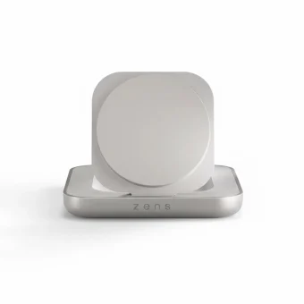 Zens Ασύρματος Φορτιστής (Qi Pad) 15W Λευκός (Nightstand) ZESC20W/00