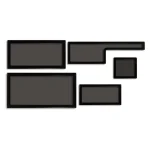 Demciflex Caselabs Bullet Bh7 Dust Filter Set Black Black ZUST-186 - Image 2