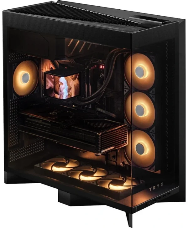 Tryx LUCA L70 Gaming Midi Tower Κουτί Υπολογιστή με ARGB Φωτισμό Μαύρο GETX-002
