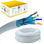 Extralink U/UTP Cat.6a (Gigabit) Καλώδιο Δικτύου Ethernet 500m Γκρι EX.16231 - Image 2