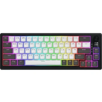 HATOR Skyfall 65 Pro Ασύρματο Gaming Μηχανικό Πληκτρολόγιο 65% με RGB φωτισμό (Αγγλικό US) HATOR Aurum Vanila Silent Linear 29063