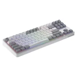 HATOR Rockfall 3 Ασύρματο Gaming Μηχανικό Πληκτρολόγιο Tenkeyless με Hator Aurum Orange διακόπτες και RGB φωτισμό (Αγγλικό US) Λευκό 29052 - Image 2