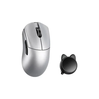 WLmouse Ασύρματο & Ενσύρματο Ποντίκι Ασημί GAMO-1379
