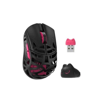 WLmouse Beast Miao Ασύρματο & Ενσύρματο Ποντίκι Magnesium Black GAMO-1360