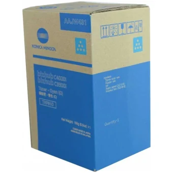 Konica Minolta TNP81C Γνήσιο Toner Laser Εκτυπωτή Κυανό 9000 Σελίδων AAJW451