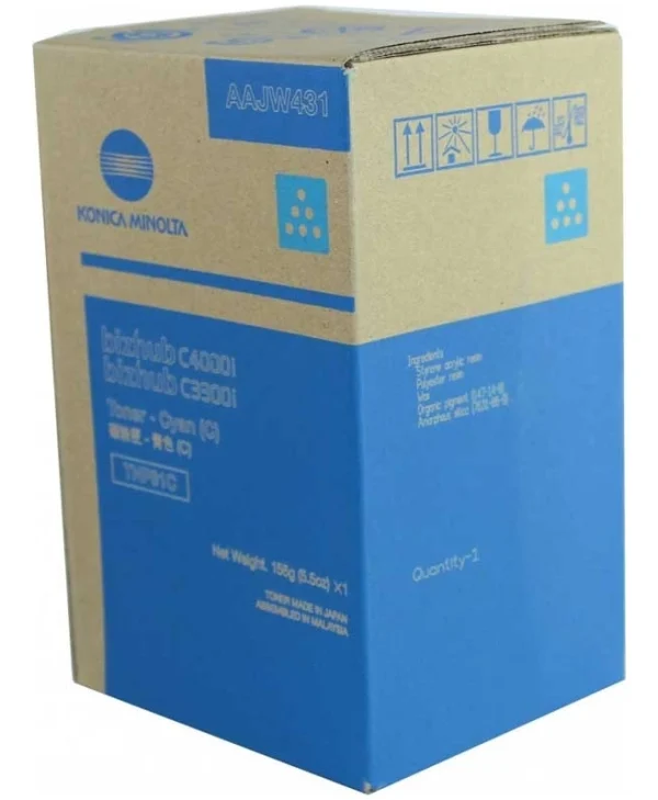 Konica Minolta TNP81C Γνήσιο Toner Laser Εκτυπωτή Κυανό 9000 Σελίδων AAJW451