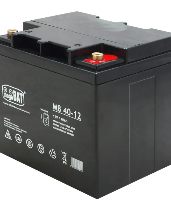 MPL MB 40-12 Μπαταρία UPS με Χωρητικότητα 40Ah και Τάση 12V 1τμχ 12V/40AH-MB