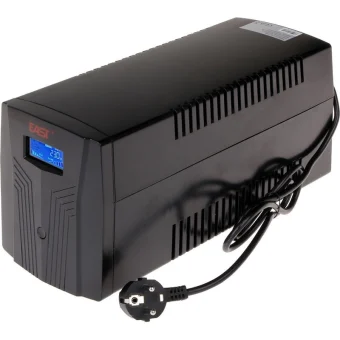 East AT-UPS1200BK-LCD UPS Line-Interactive 1200VA 720W με 3 Schuko Πρίζες