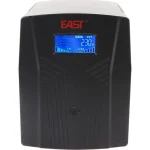 East AT-UPS1200BK-LCD UPS Line-Interactive 1200VA 720W με 3 Schuko Πρίζες - Image 2