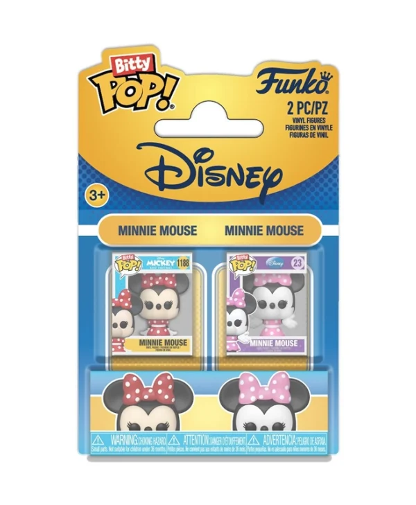 Funko Bitty Pop! Disney: Minnie Mouse & Minnie Mouse 2-Pack 94222