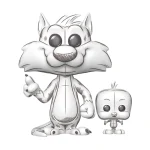 Funko Pop! Animation: Looney Tunes - Sylvester & Tweety (sketched Deco) 2013 86287