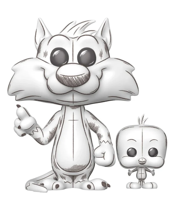 Funko Pop! Animation: Looney Tunes - Sylvester & Tweety (sketched Deco) 2013 86287