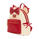 Loungefly Παιδική Τσάντα Πλάτης Κόκκινη Disney Minnie Mouse Rock Dots Mini WDBK4387 - Image 2