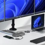 StarTech USB-C Docking Station με HDMI/DisplayPort 4K PD Ethernet Γκρι (199UE-USBC-DOCK) - Image 2
