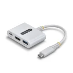 StarTech USB-C Docking Station με HDMI Λευκό (168W-USBC-MULTIPORT)